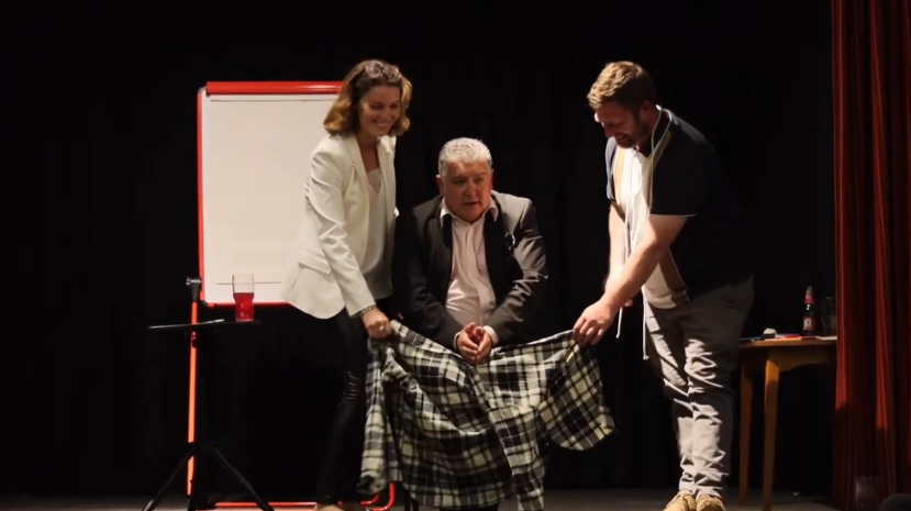 The Darren Brand, Magician parlour show experience.